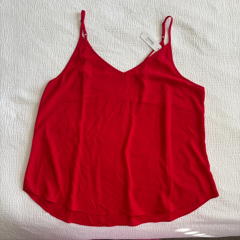 NWT Dressy Red Tank